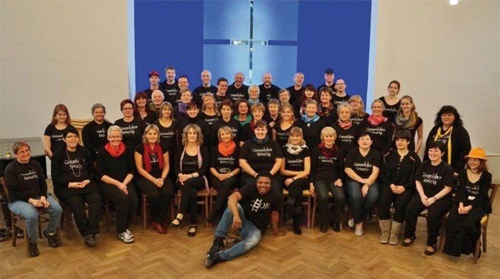 Gruppenfoto Gospelchor Senzig
